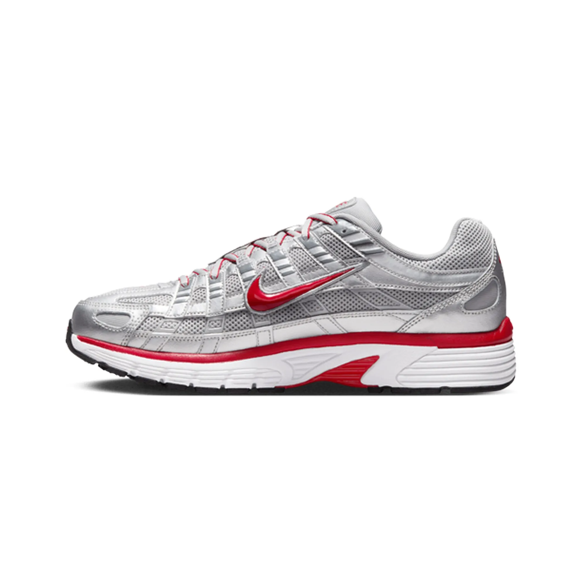 Nike P-6000 'Metallic Silver Gym Red' (2025)