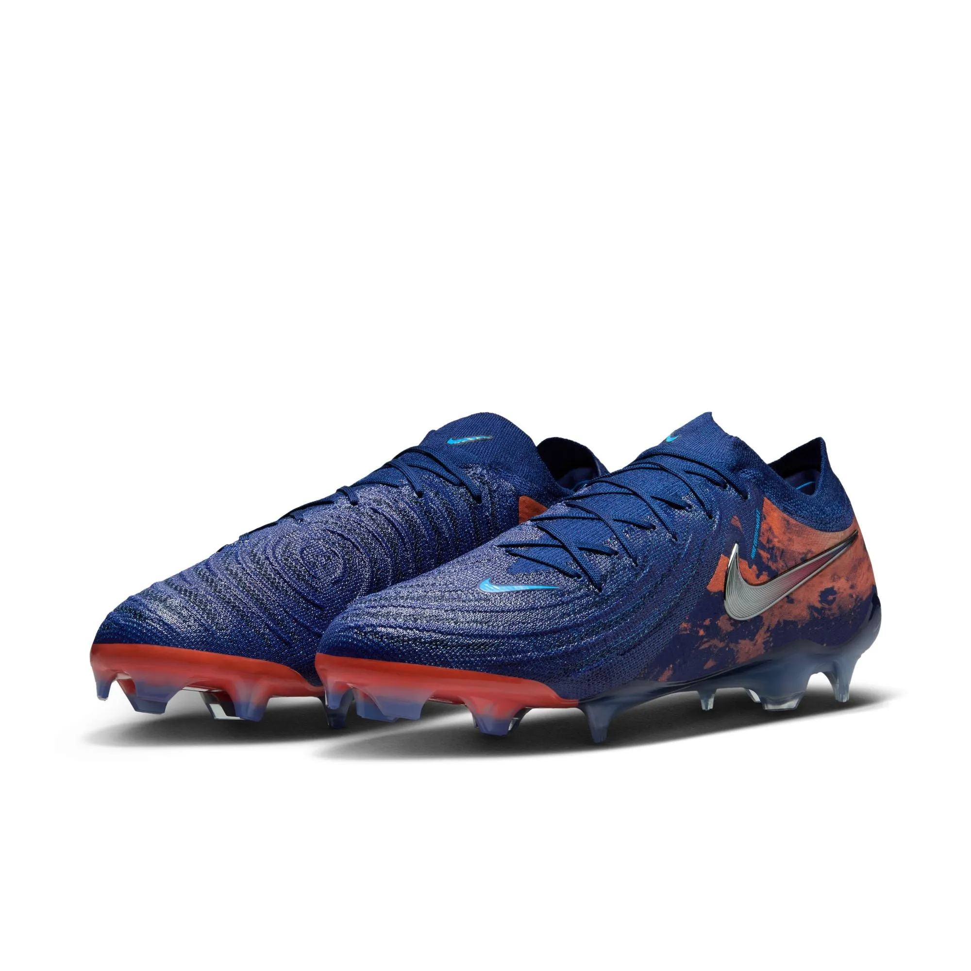 Nike Phantom GX 2 Elite FG EH Firm Ground Soccer Cleat -BLUE VOID/CHROME