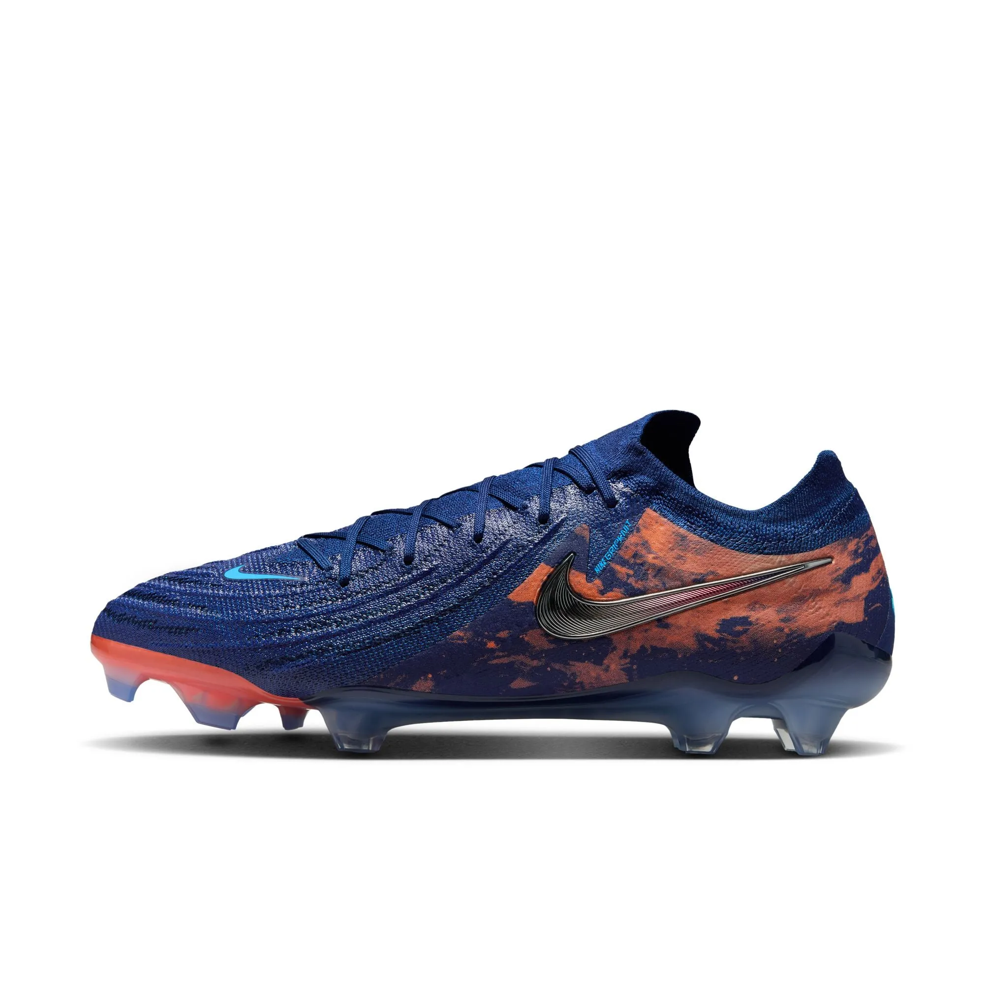Nike Phantom GX 2 Elite FG EH Firm Ground Soccer Cleat -BLUE VOID/CHROME