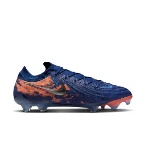 Nike Phantom GX 2 Elite FG EH Firm Ground Soccer Cleat -BLUE VOID/CHROME