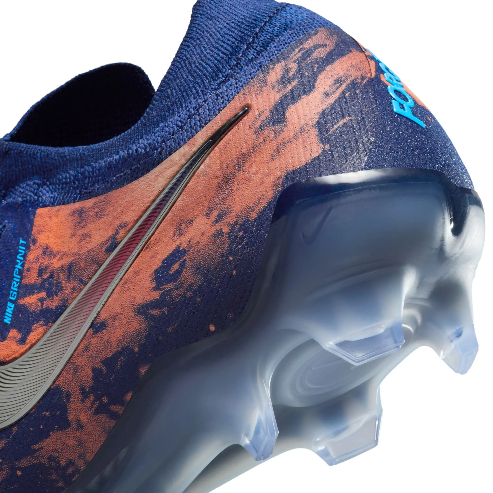 Nike Phantom GX 2 Elite FG EH Firm Ground Soccer Cleat -BLUE VOID/CHROME