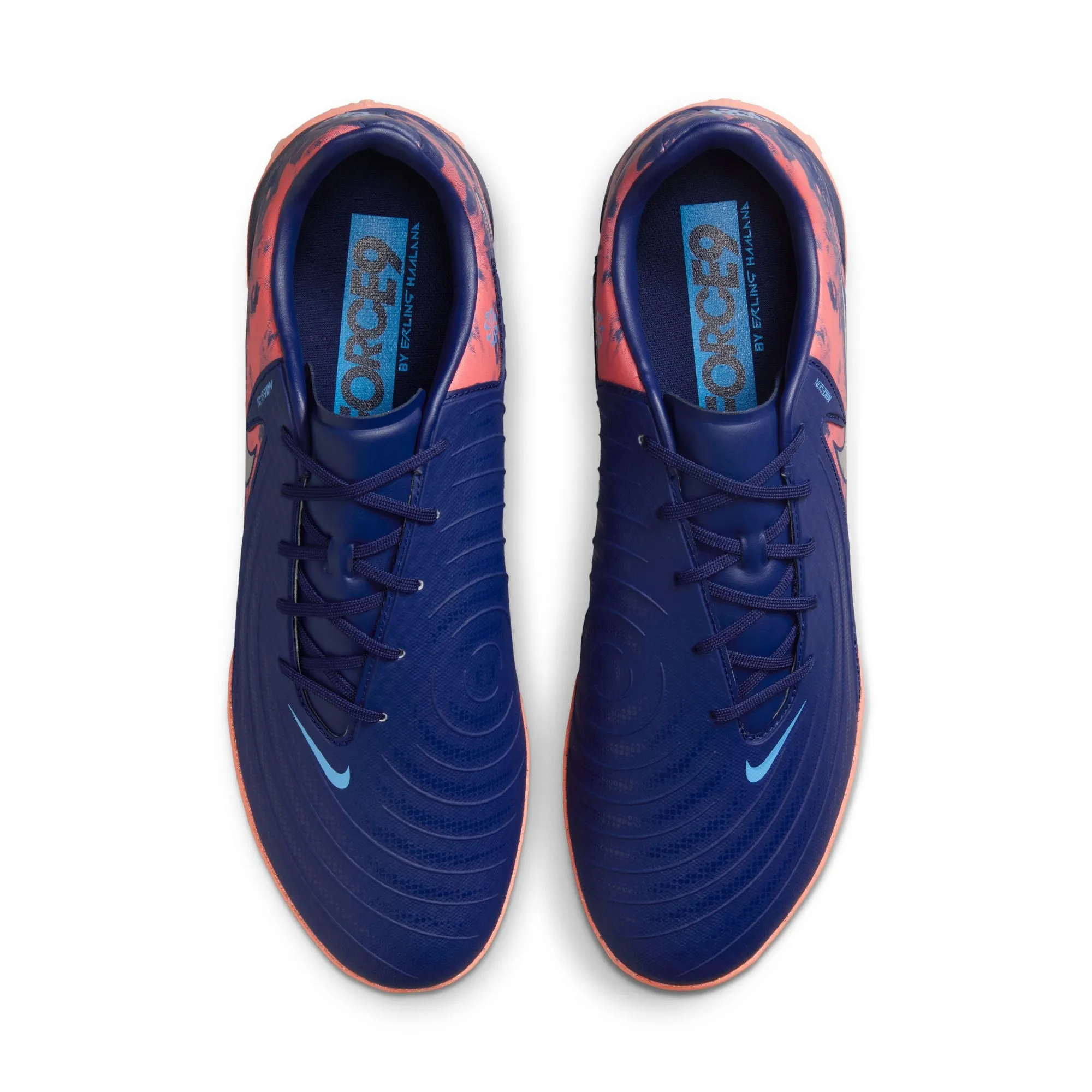 Nike Phantom GX Academy TF Soccer Shoes - Blue Void/ Chrome