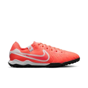 Nike React Legend 10 Pro TF Turf Soccer Shoe - Hot Lava/White
