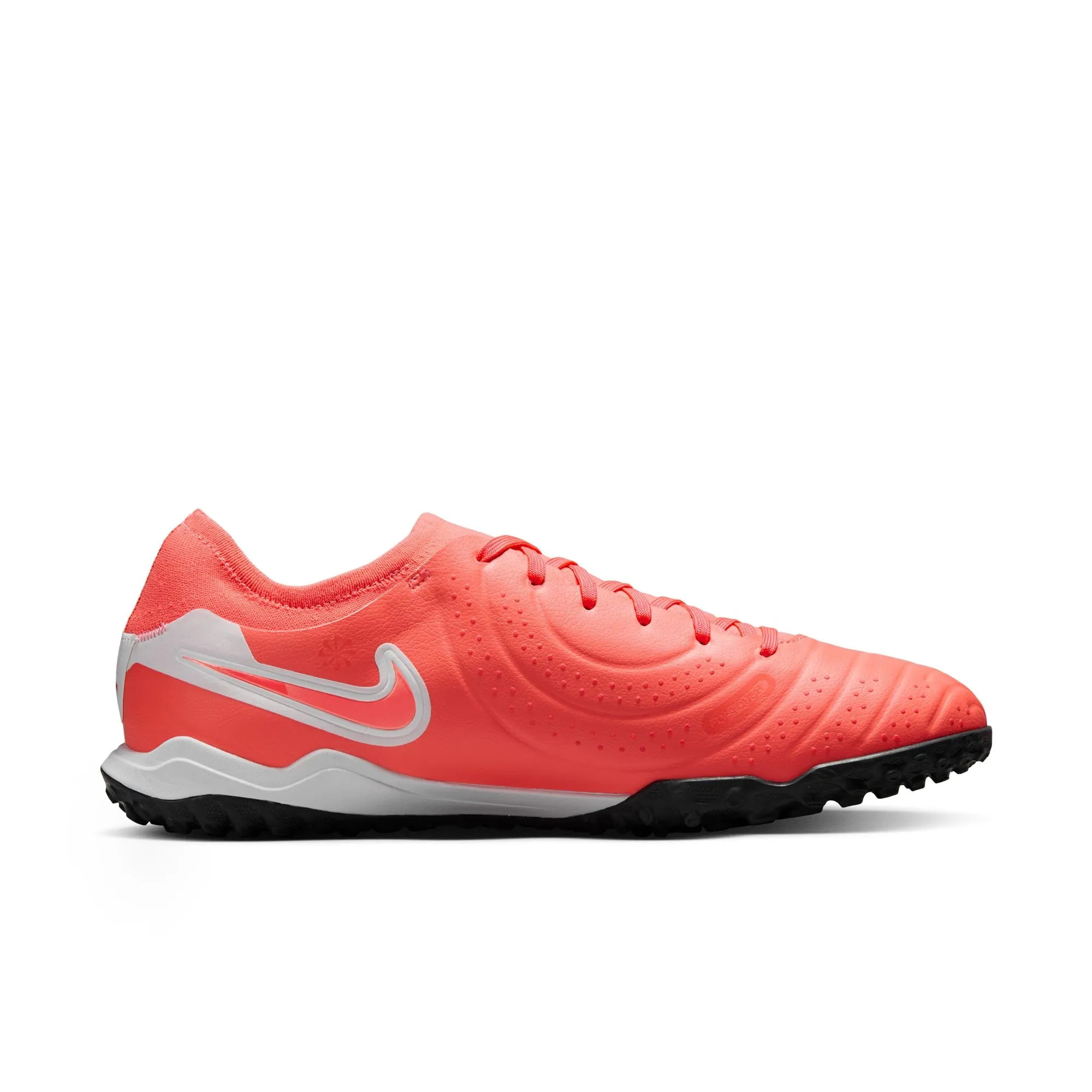 Nike React Legend 10 Pro TF Turf Soccer Shoe - Hot Lava/White