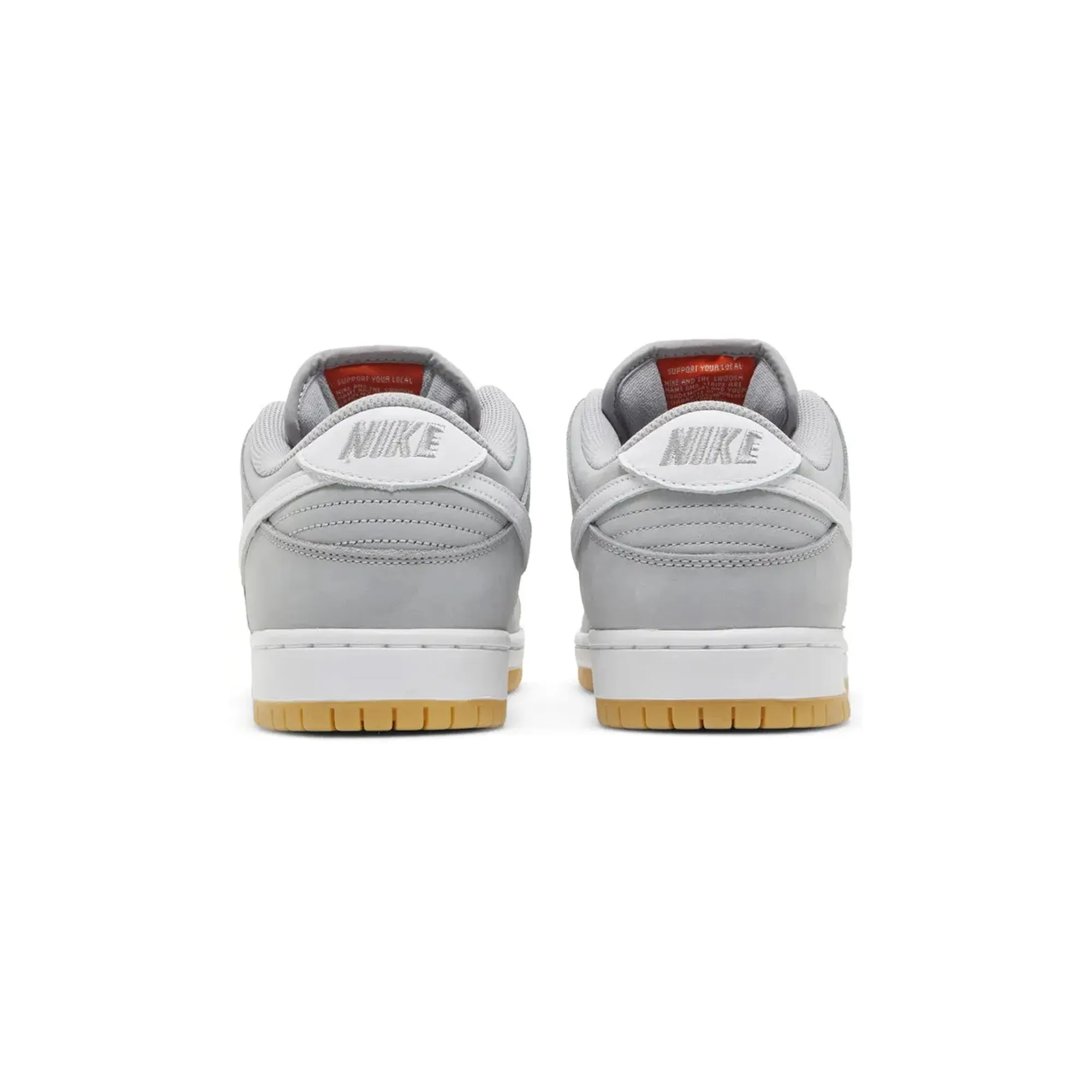 Nike SB Dunk Low Pro ISO 'Orange Label Wolf Grey Gum' (2023)