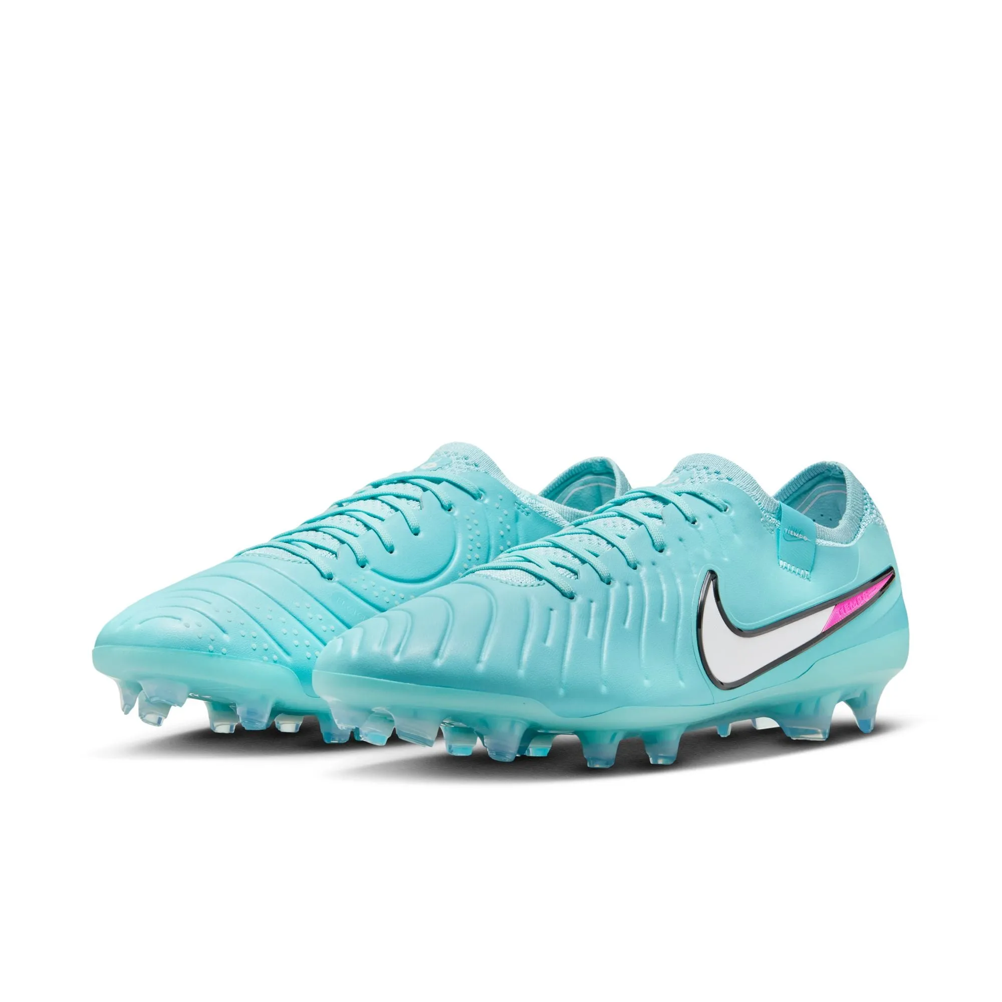 Nike Tiempo Legend 10 Elite FG Firm Ground Soccer Cleats - Copa/ White
