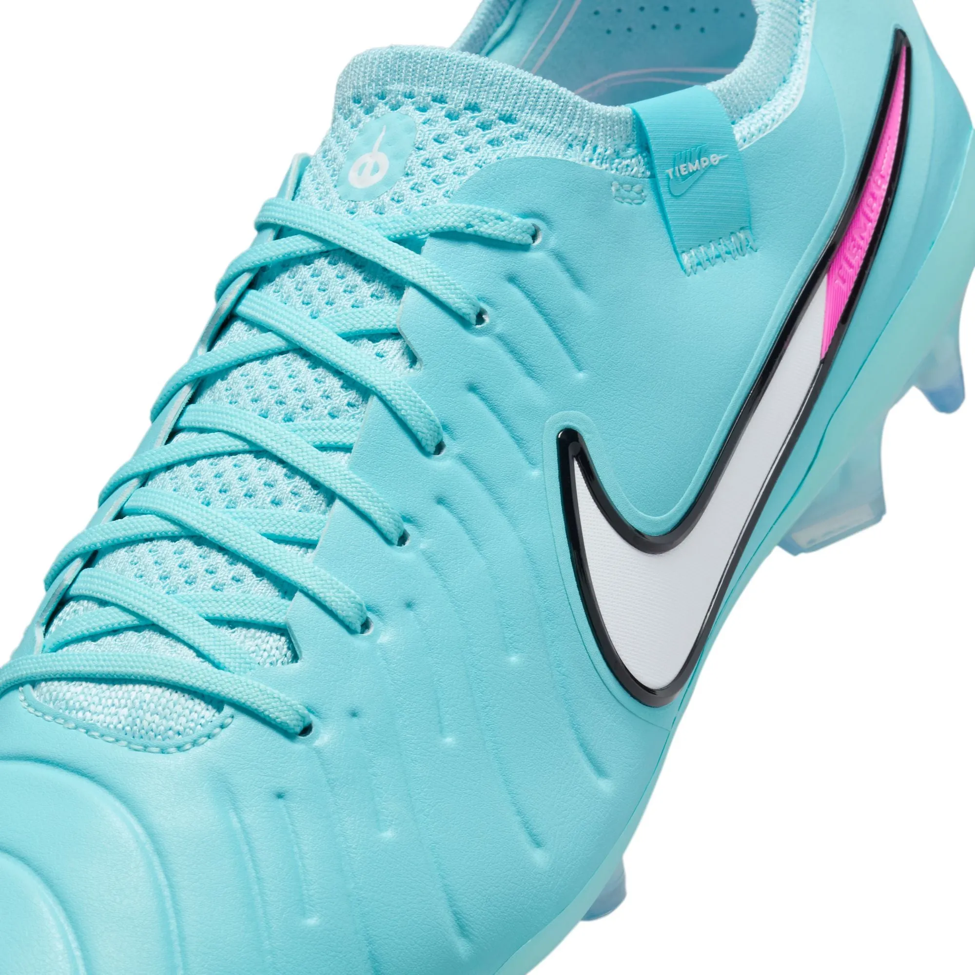 Nike Tiempo Legend 10 Elite FG Firm Ground Soccer Cleats - Copa/ White