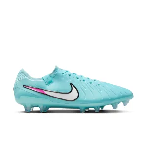 Nike Tiempo Legend 10 Elite FG Firm Ground Soccer Cleats - Copa/ White