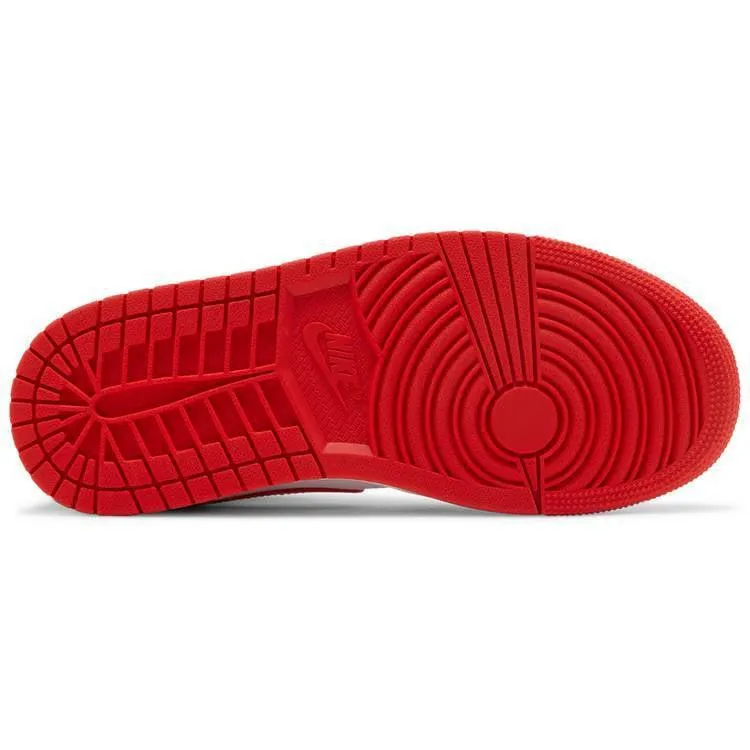 Nike Wmns Air Jordan 1 Mid 'Habanero Red'