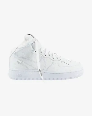 NIKE X LOUIS VUITTON AIR FORCE1 MID WHITE (NEW)