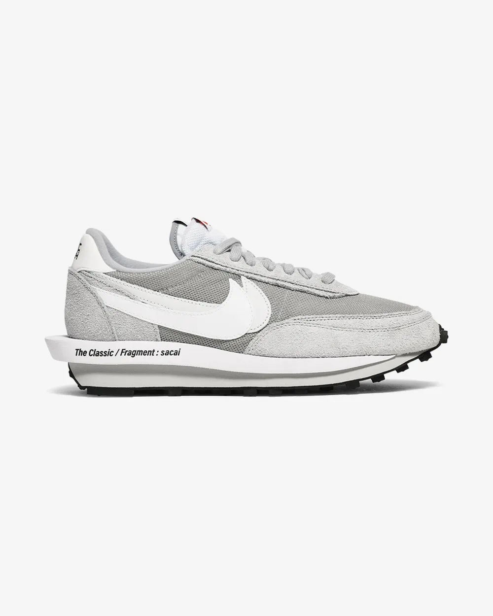 NIKE X SACAI X FRAGMENT LD WAFFLE GREY