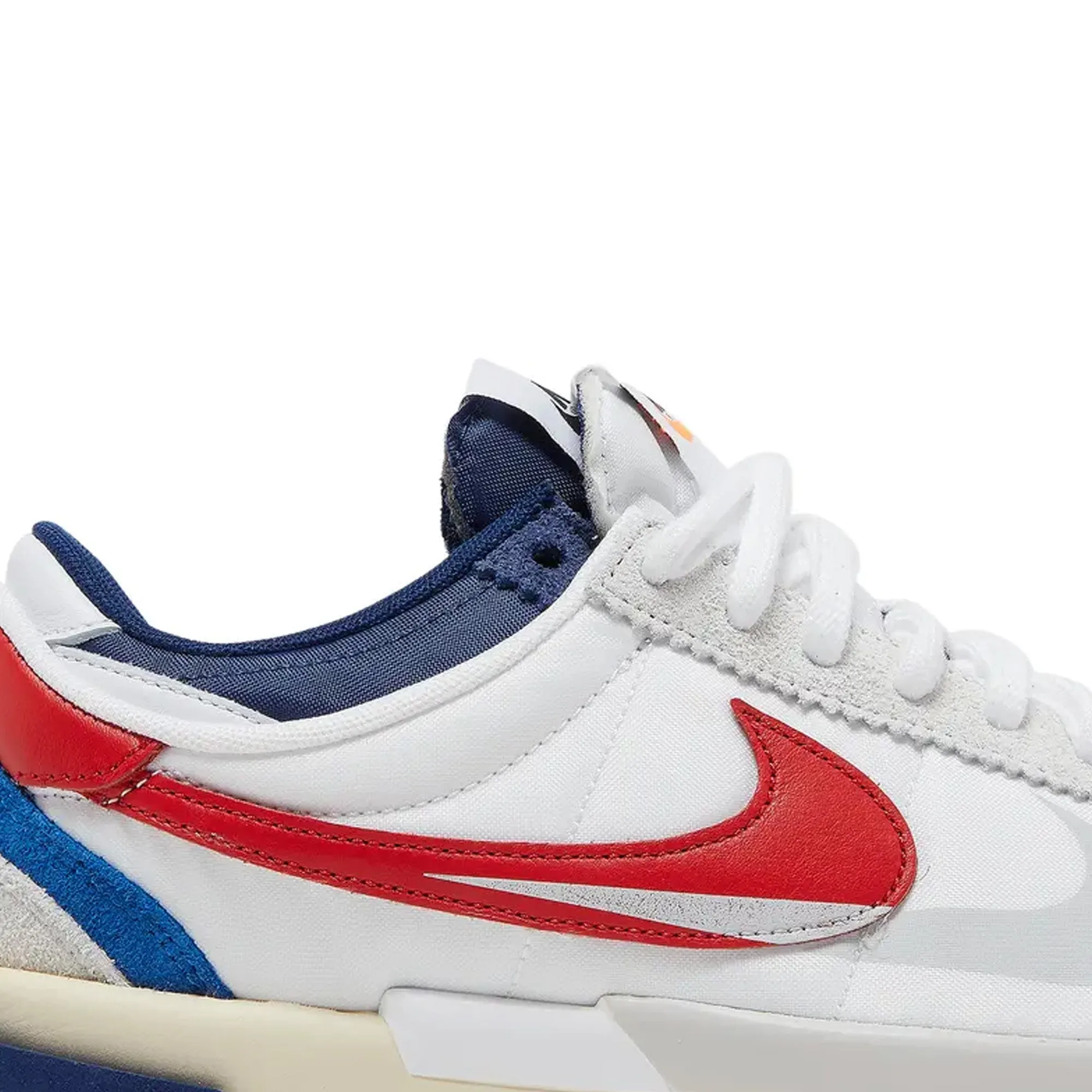 Nike Zoom Cortez SP x Sacai 'White University Red Blue' (2022)