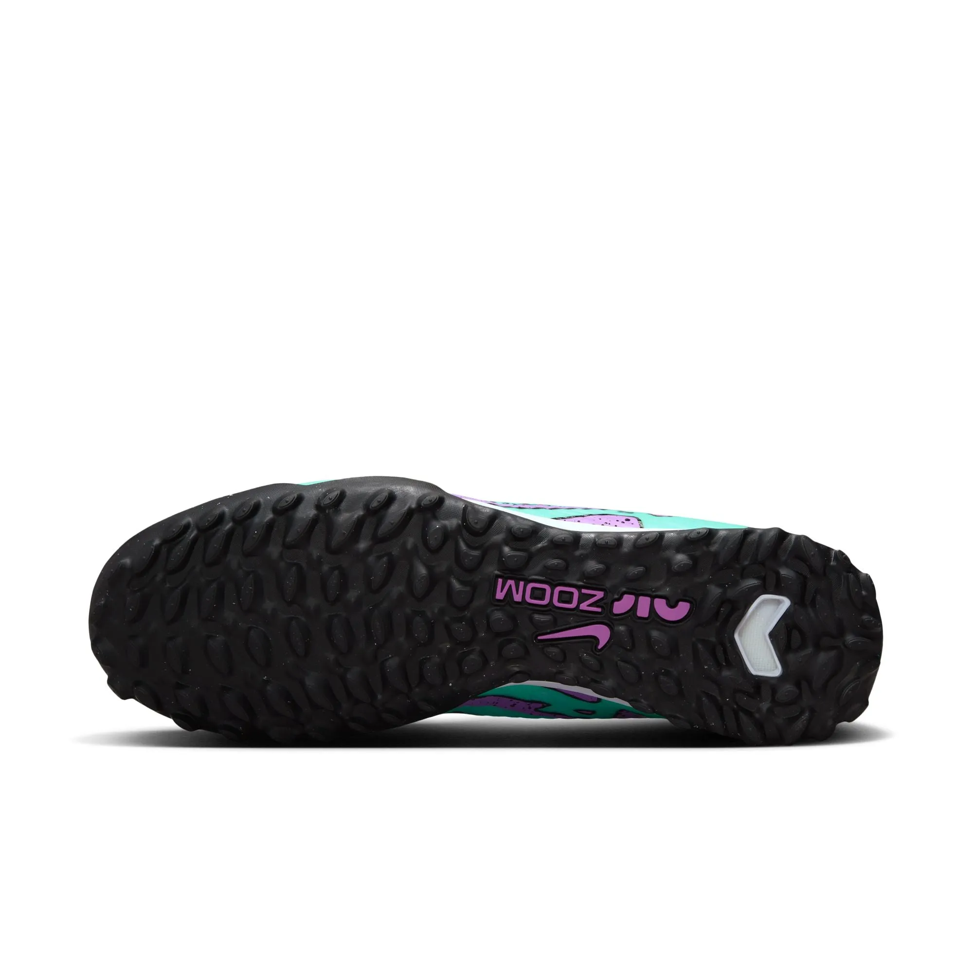 Nike Zoom Mercurial Vapor 15 Academy TF Turf Soccer Shoes - Hyper Turq/Fuchsia Dream Black