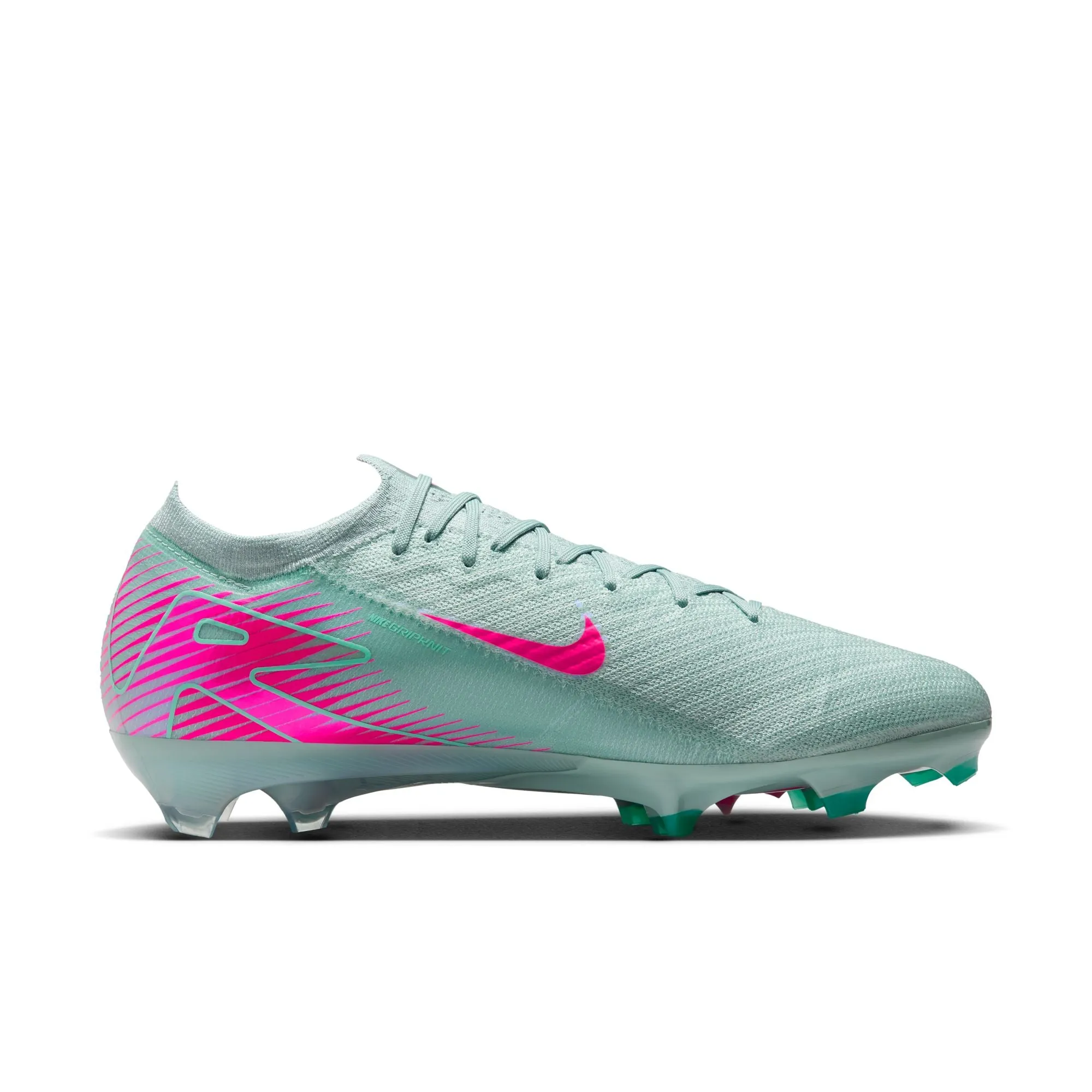 Nike Zoom Mercurial Vapor 16 Elite FG Soccer Cleats - Ocean Cube/ Pink Blast