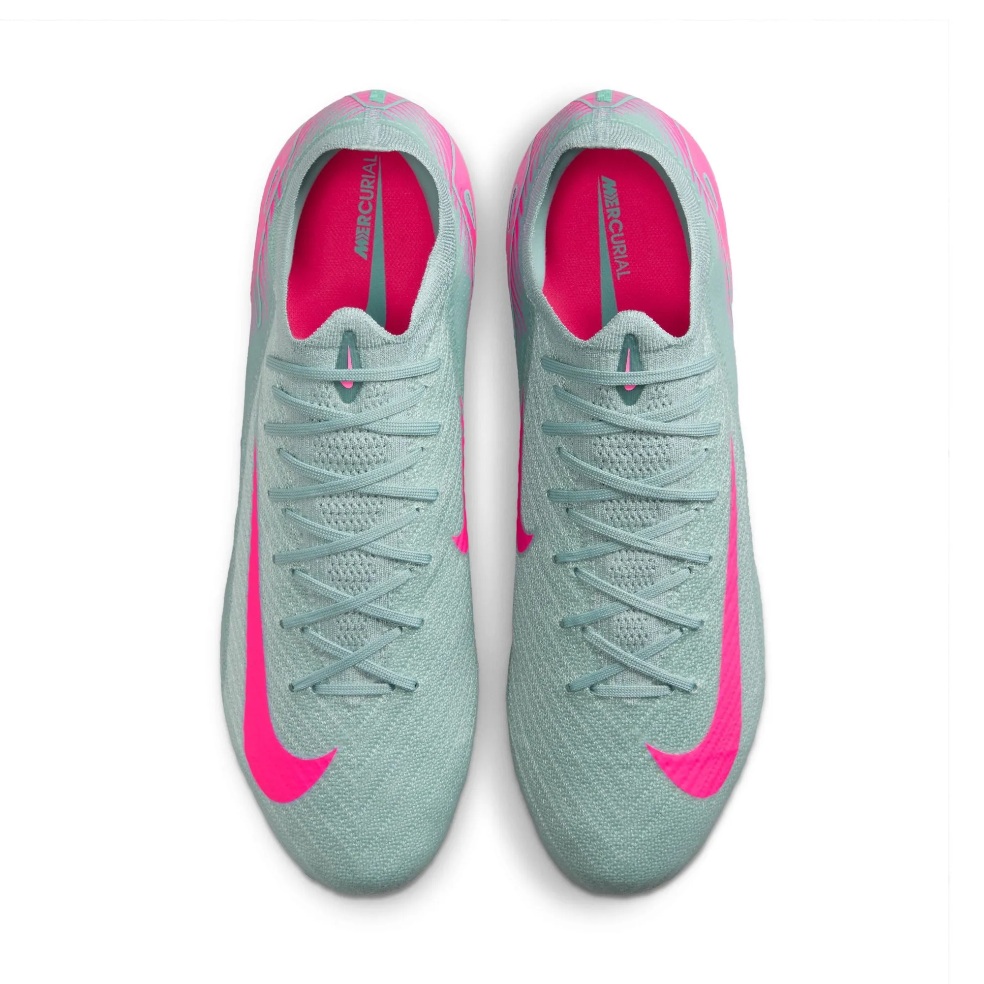 Nike Zoom Mercurial Vapor 16 Elite FG Soccer Cleats - Ocean Cube/ Pink Blast