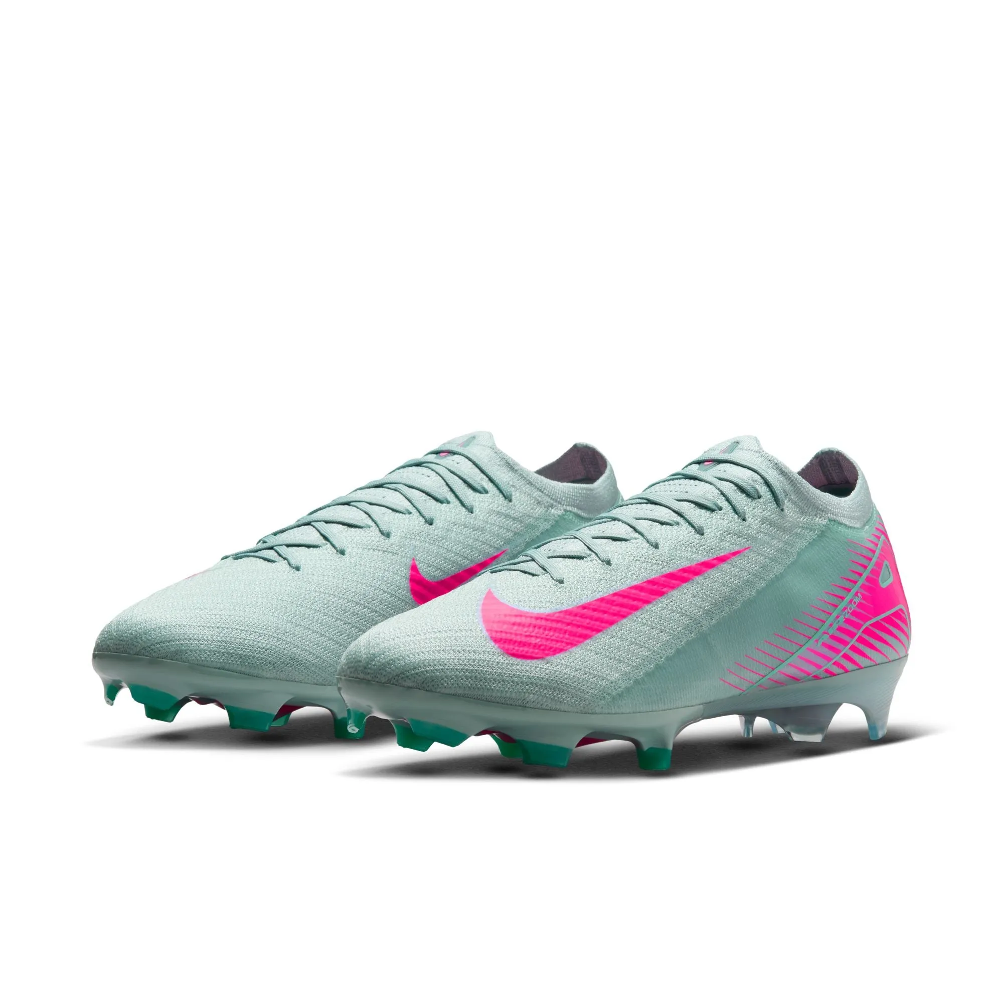 Nike Zoom Mercurial Vapor 16 Elite FG Soccer Cleats - Ocean Cube/ Pink Blast