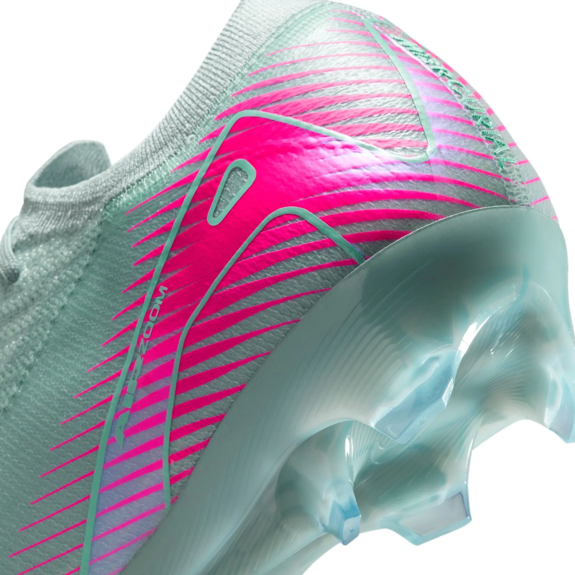 Nike Zoom Mercurial Vapor 16 Elite FG Soccer Cleats - Ocean Cube/ Pink Blast