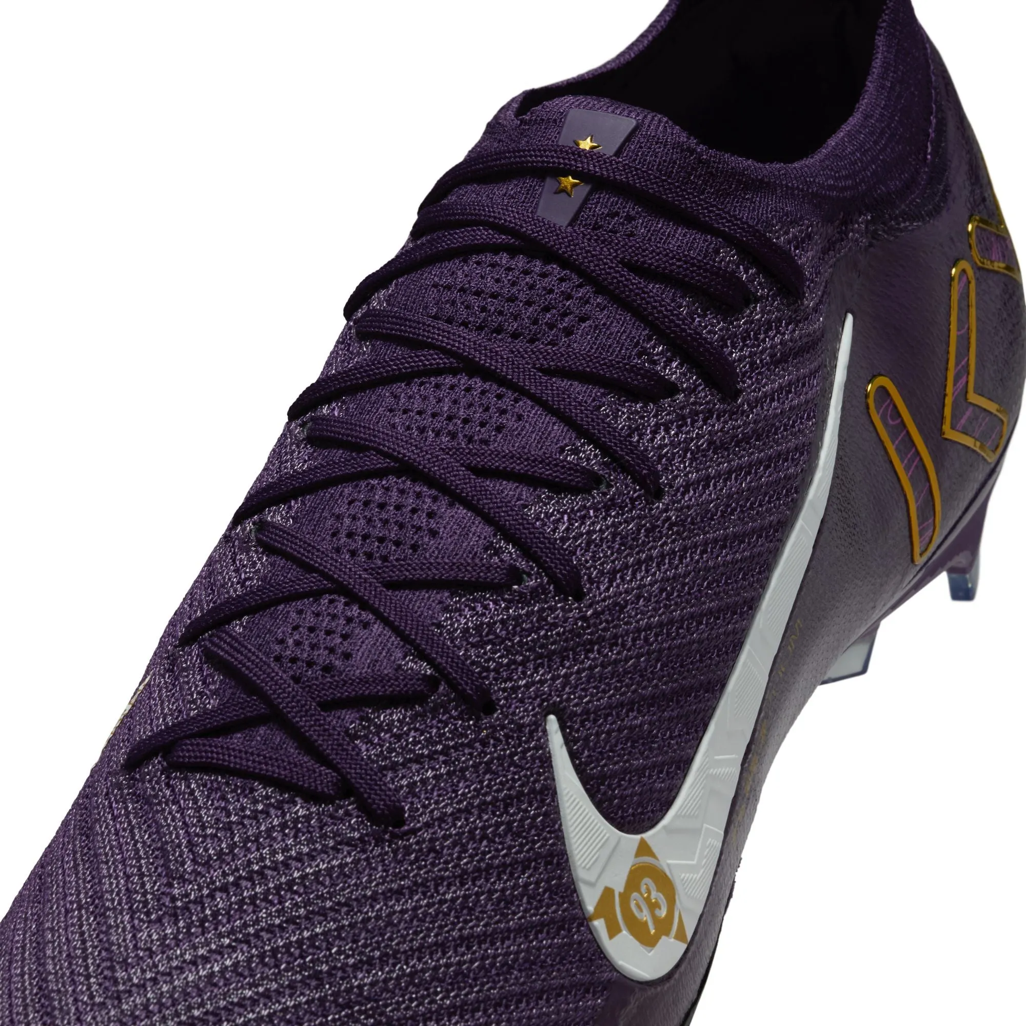 Nike Zoom Mercurial Vapor 16 KM "Kyliam Mbappe" Elite FG Soccer Cleats - Grand Purple/ Pale Ivory
