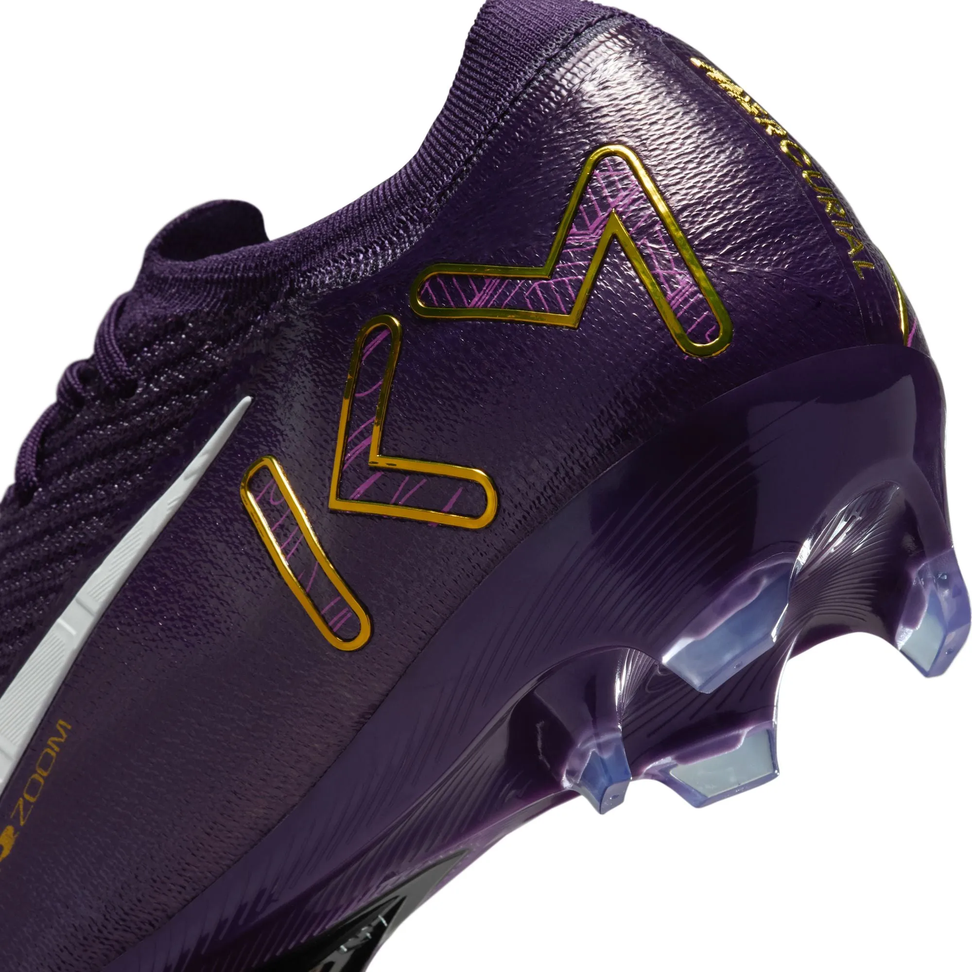 Nike Zoom Mercurial Vapor 16 KM "Kyliam Mbappe" Elite FG Soccer Cleats - Grand Purple/ Pale Ivory