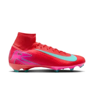 Nike Zoom Superfly 10 Pro FG/MG Firm Ground Soccer Shoes - Ember Glow/Aurora Green