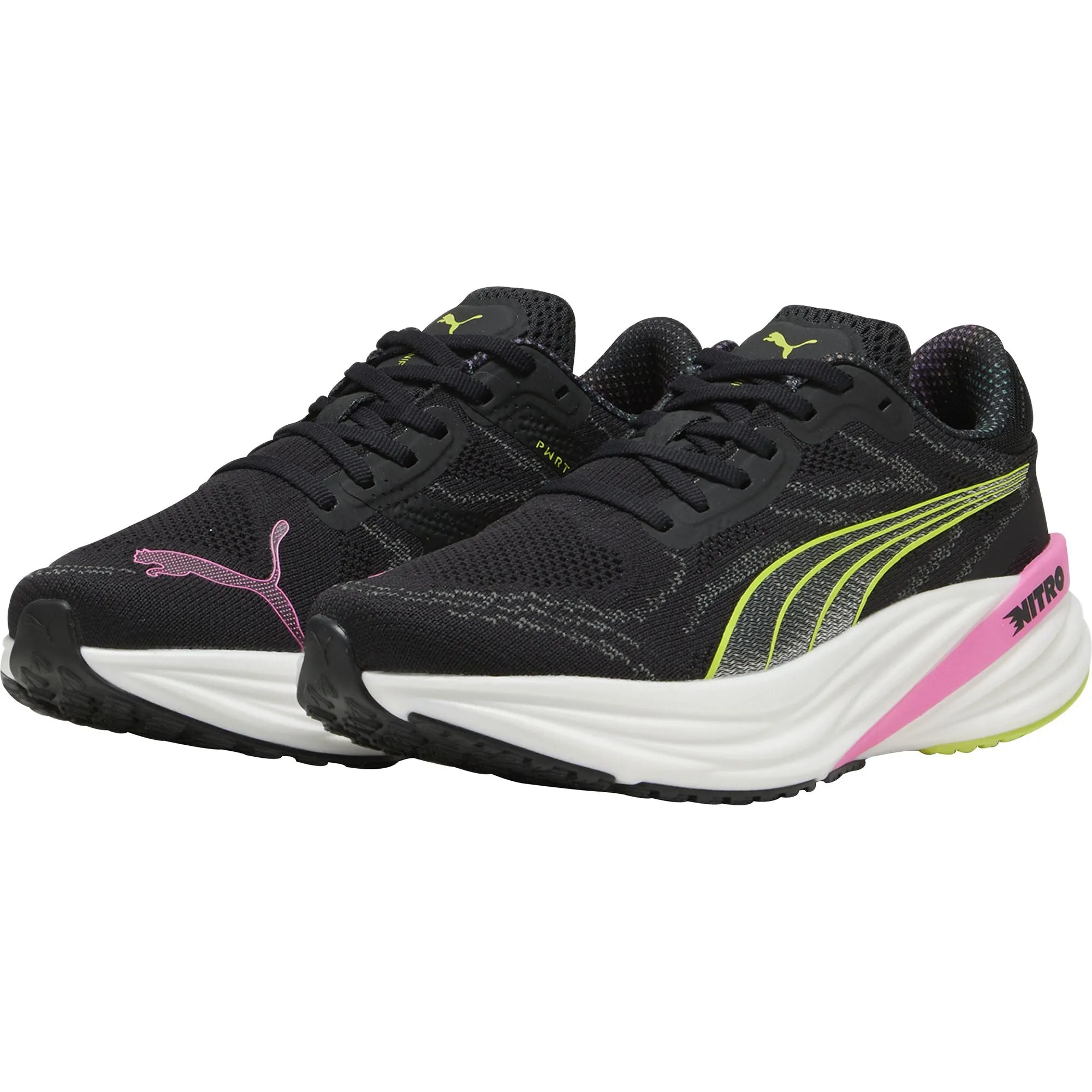 Puma Magnify Nitro 2 Womens Running Shoes - Black