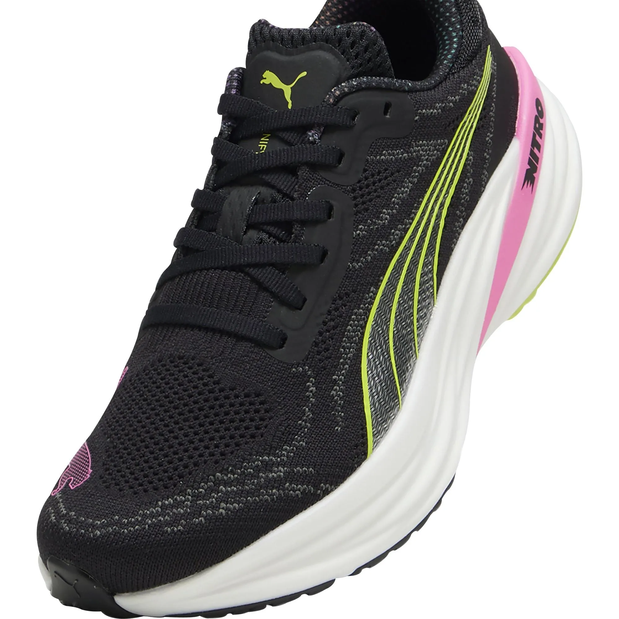 Puma Magnify Nitro 2 Womens Running Shoes - Black
