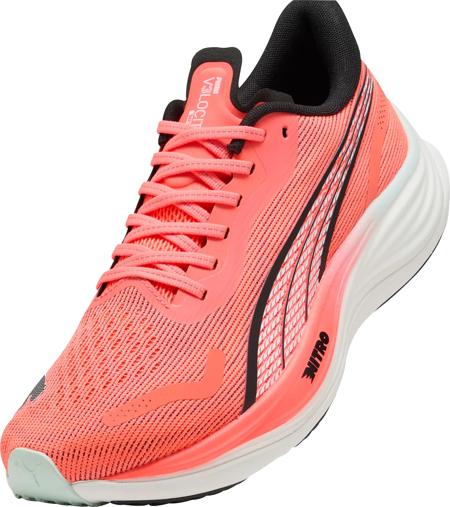 Puma Velocity Nitro 3 Mens Running Shoes - Red