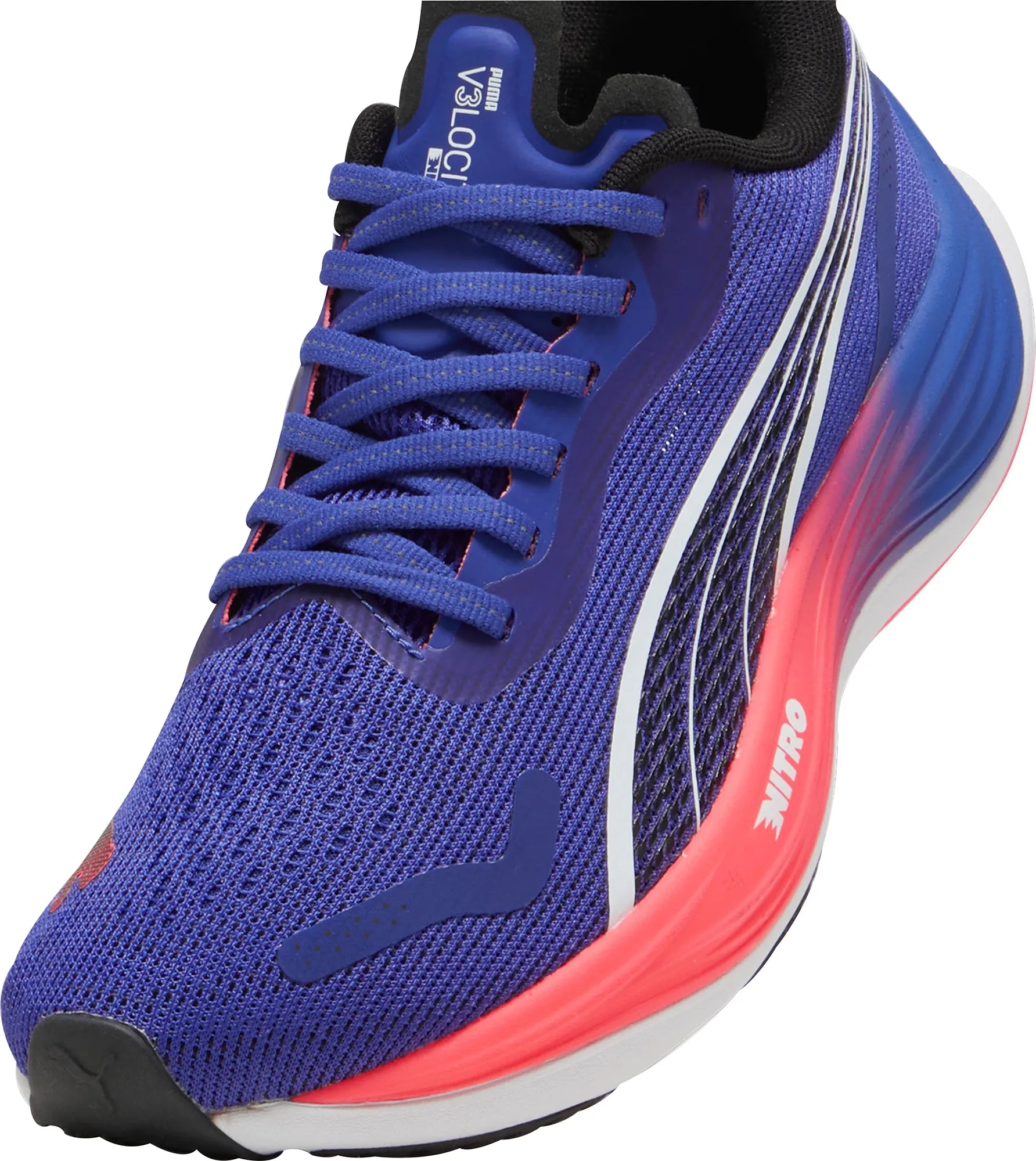 Puma Velocity Nitro 3 Womens Running Shoes - Blue