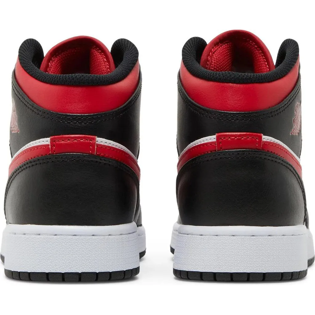 Shoes Nike Nike Air Jordan 1 Mid 'Bred Toe' 2022 GS