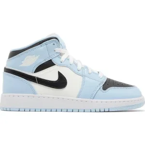 Shoes Nike Nike Air Jordan 1 Mid 'Ice Blue' GS