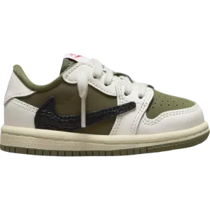 Shoes Nike Travis Scott x Air Jordan 1 Retro Low OG SP TD 'Reverse Olive / Medium Olive'