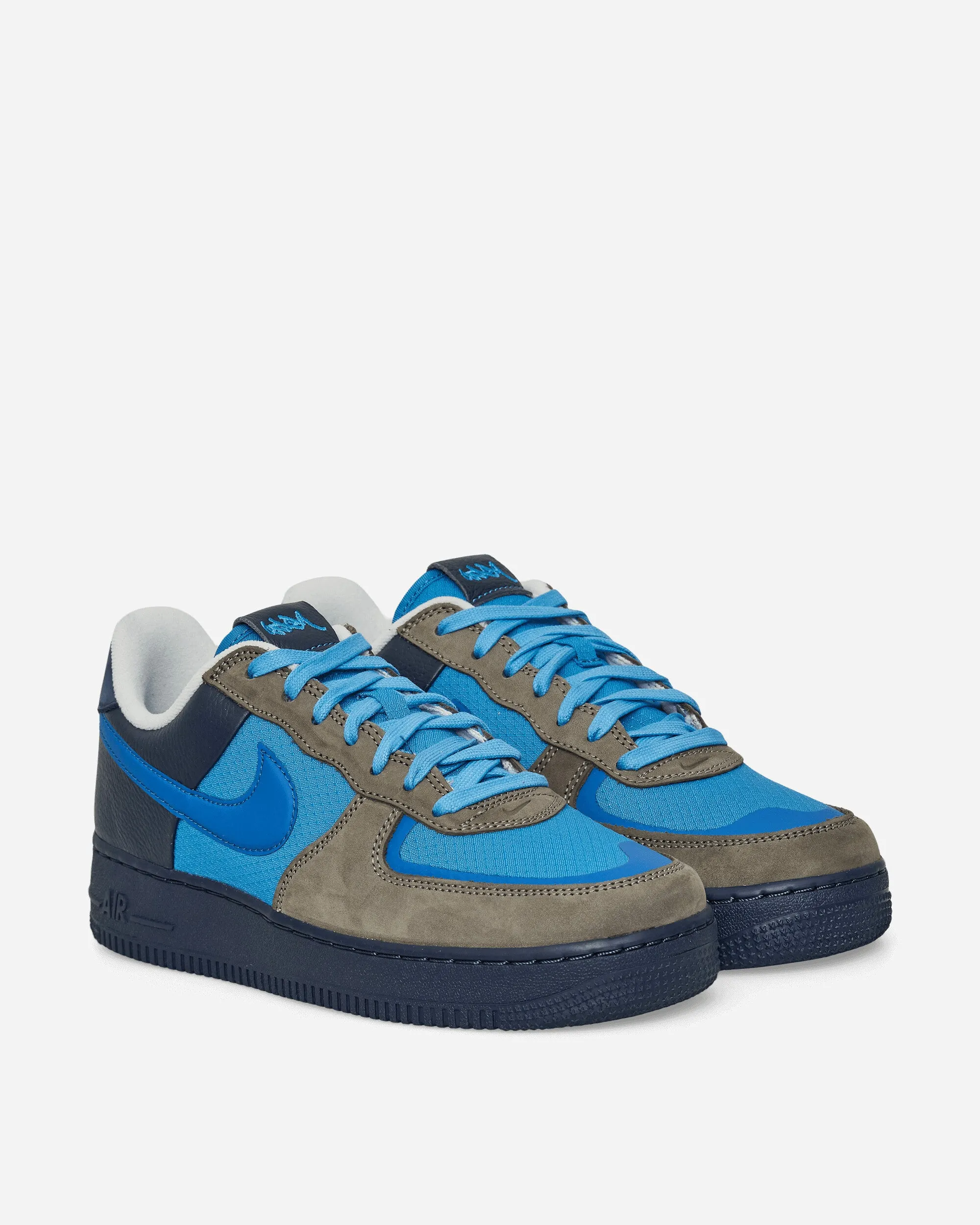 Stash Air Force 1 Low Sneakers Soft Grey / Harbor Blue