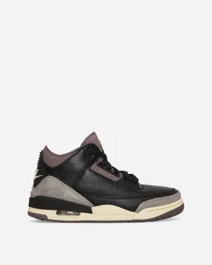 Women's A Ma Manire Air Jordan 3 Sneakers Black / Flat Pewter